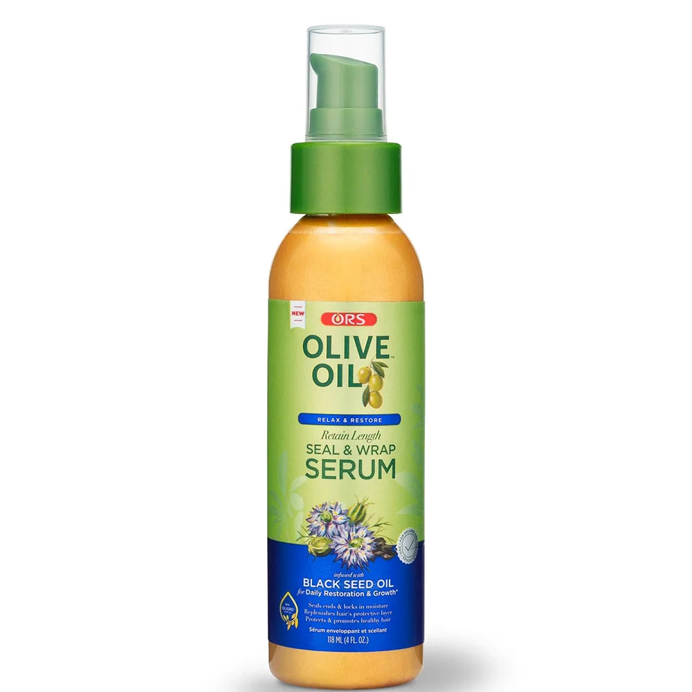 ORS Olive Oil Relax & Restore Seal & Wrap Serum 4 oz - Buy online at TJ Beauty Products UK