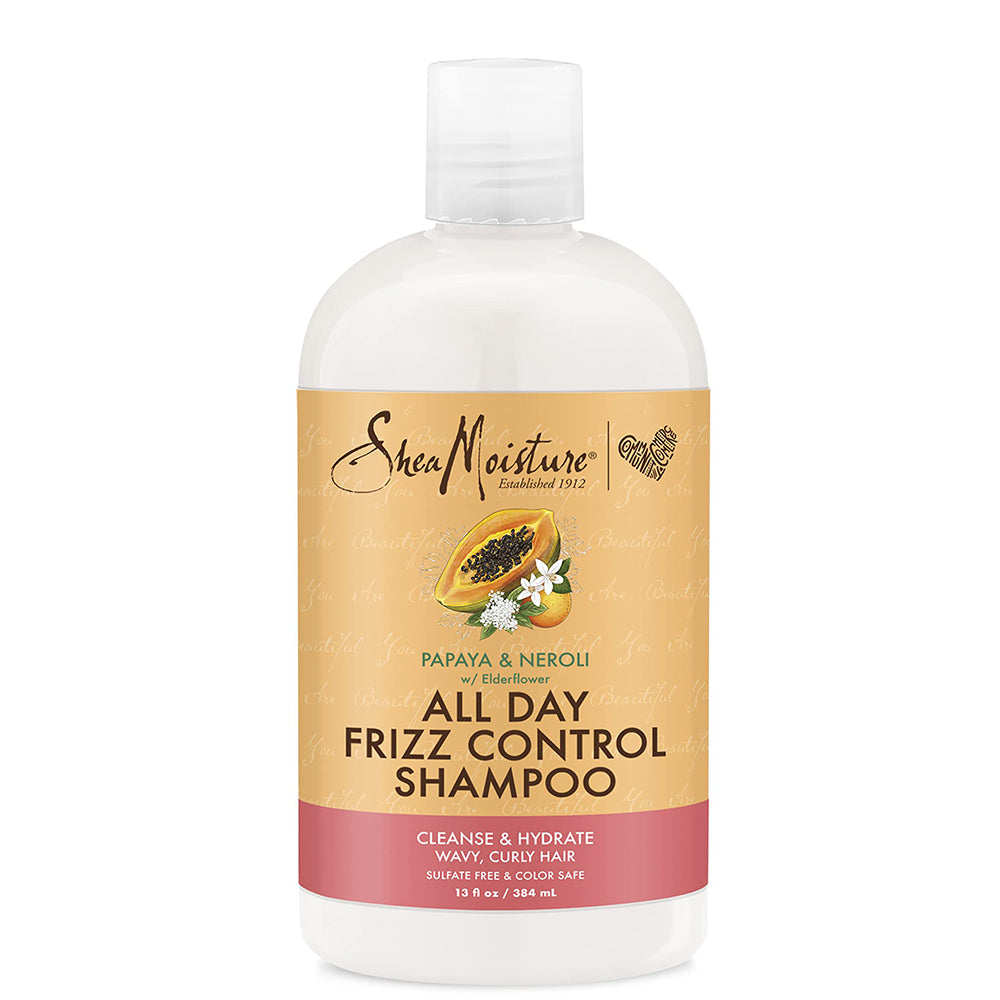 Shea Moisture Papaya & Neroli All-Day Frizz Control Shampoo 13 oz / 384 ml