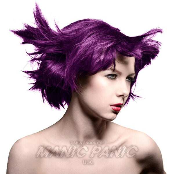 Manic Panic Semi-Permanent Hair Color Cream | Plum Passion