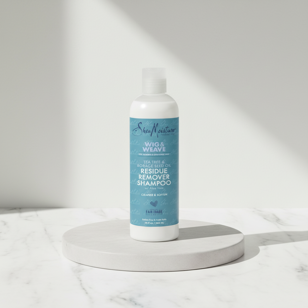Shea Moisture Wig & Weave Residue Remover Shampoo 13 oz / 384 ml - Experience a gentle yet powerful cleanse with Shea - Image