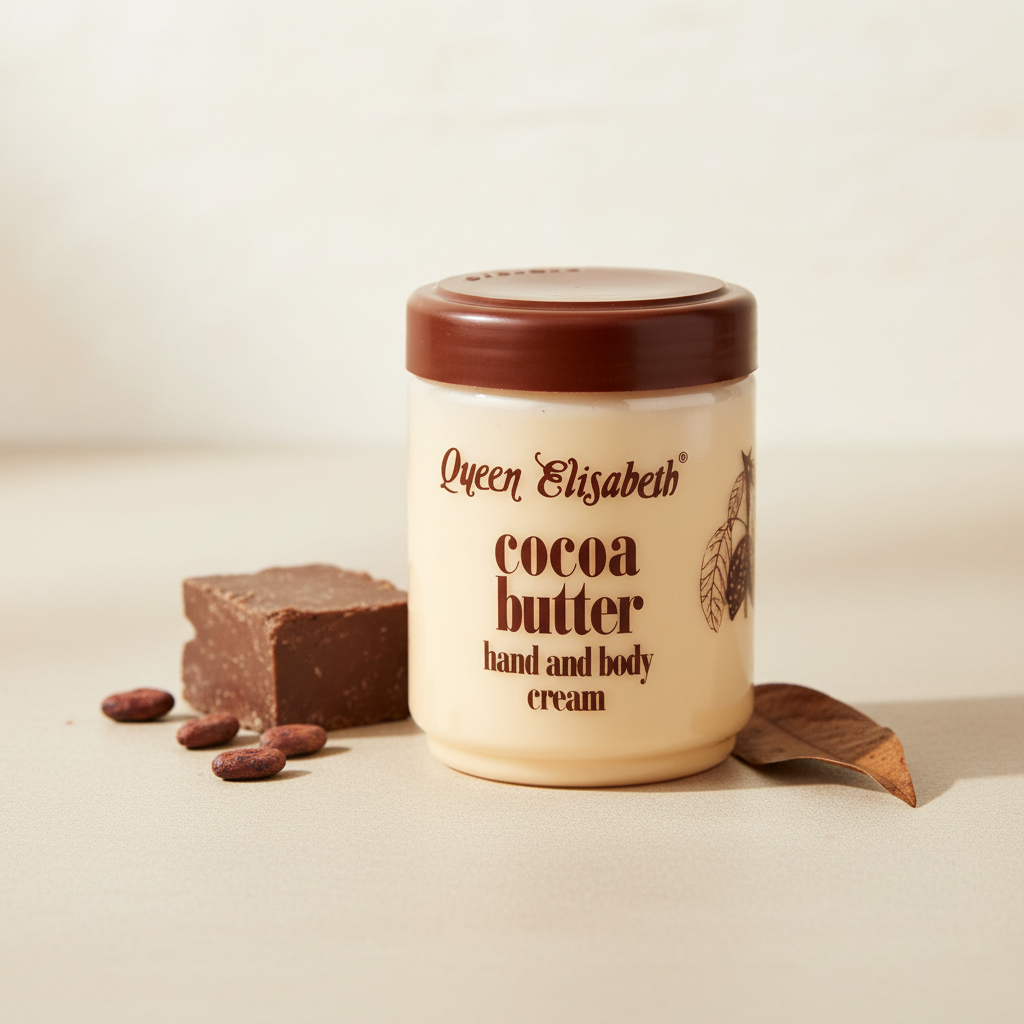 Queen Elisabeth Cocoa Butter Hand and Body Cream