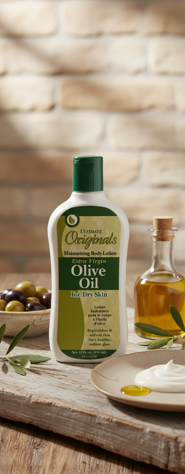 Africa's Best Organic Extra Virgin Olive Oil Body Lotion 12oz