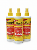 Sulfur8 Treatment antidandruff conditioner for Braids Trio
