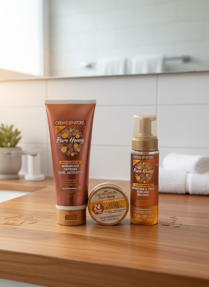 Cream of Nature Curl Activator Kit - Unlock vibrant, defined curls with the Cream of Na - Image 2