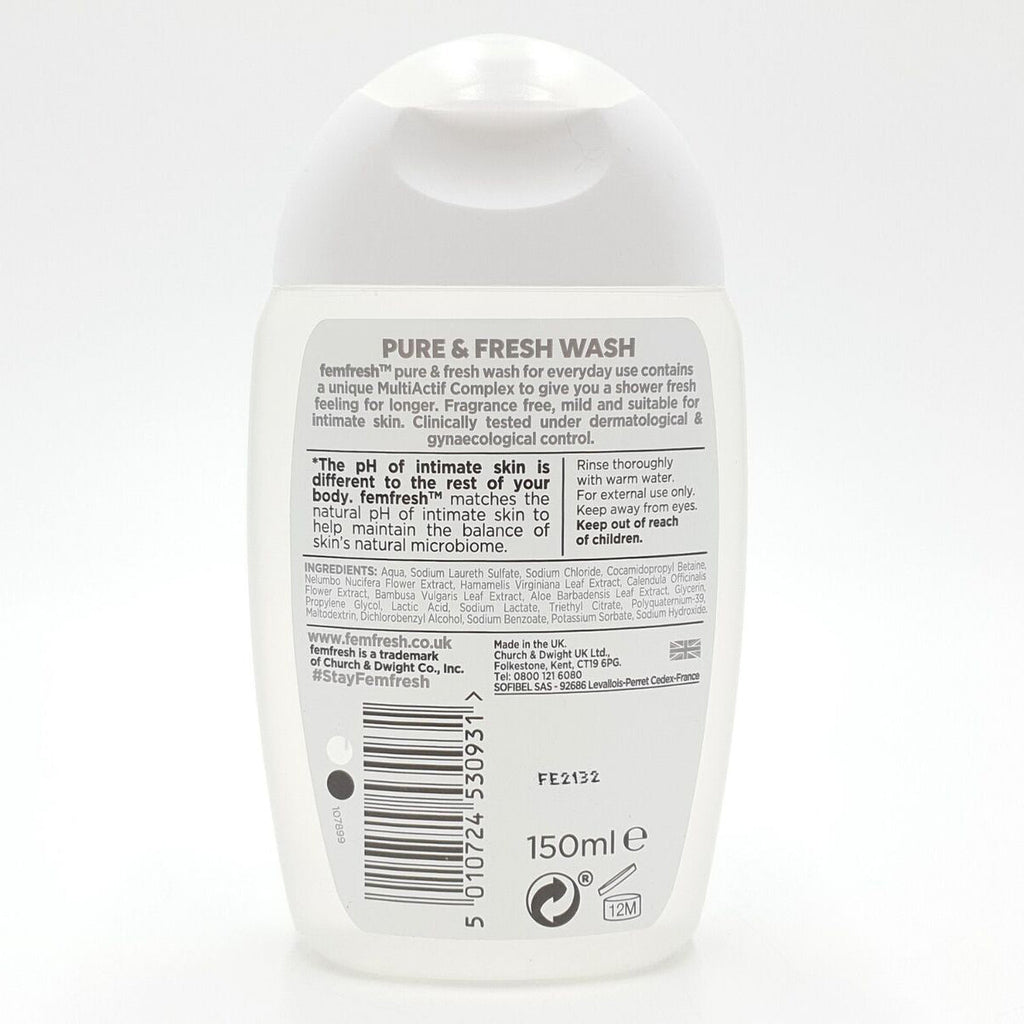 Femfresh Pure & Fresh Feminine Wash 150 ml