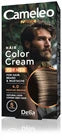Cameleo Men Hair Color Cream 4.0 Medium Brown – Ammonia‑Free Grey Coverage for Hair, Beard & Moustache