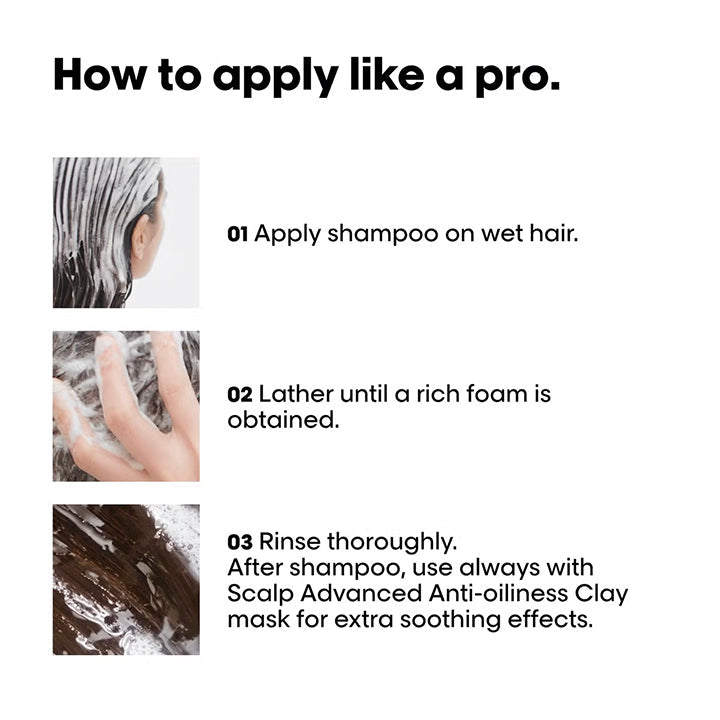 L'Oréal Professionnel Serié Expert Scalp Advanced Anti-Oiliness Dermo-Purifier Shampoo for Oily Scalps 1500 ml/50.72 oz - Com