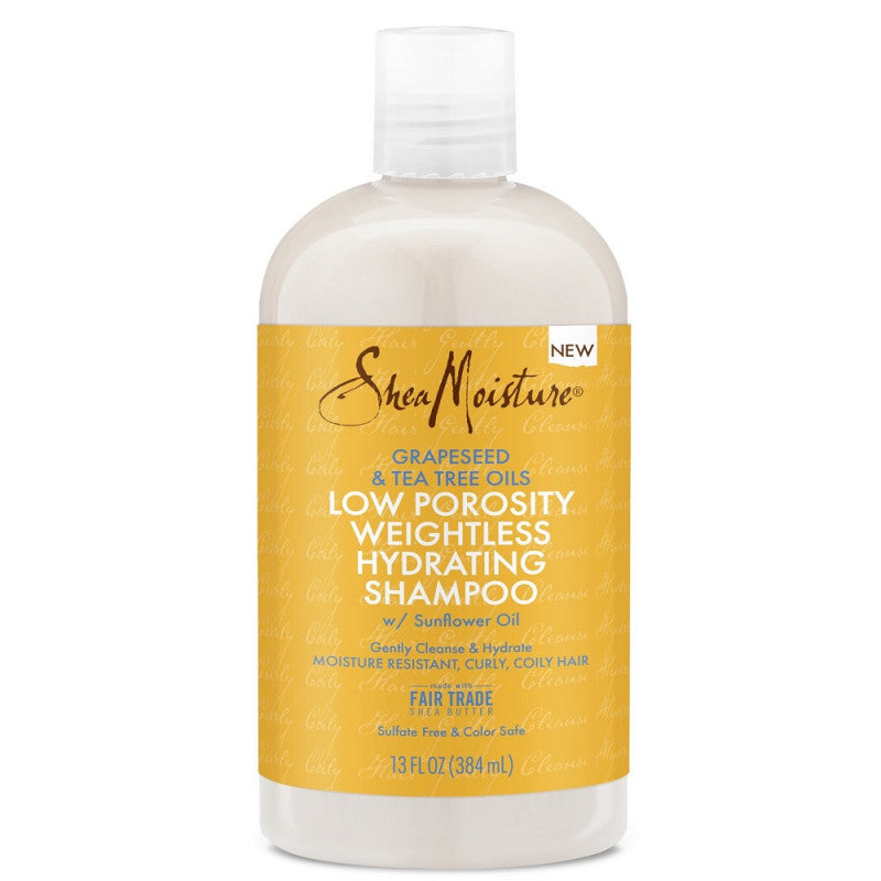Shea Moisture Low Porosity Weightless Hydrating Shampoo 13 oz / 384 ml