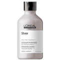 L'Oréal Professionnel Serié Expert Silver Shampoo Neutralises Yellow Tones & Brightens for Grey, White, and Light Blonde Hair