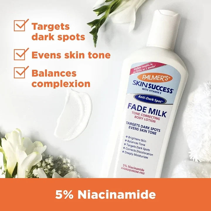 Palmers Palmer's Skin Success Fade Milk 250 ml - Chemical peel for post inflammatory hyperpigmentation