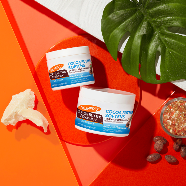 Palmer's Cocoa Butter Solid Formula Jar 9oz Bonus Size for Dry Skin texture