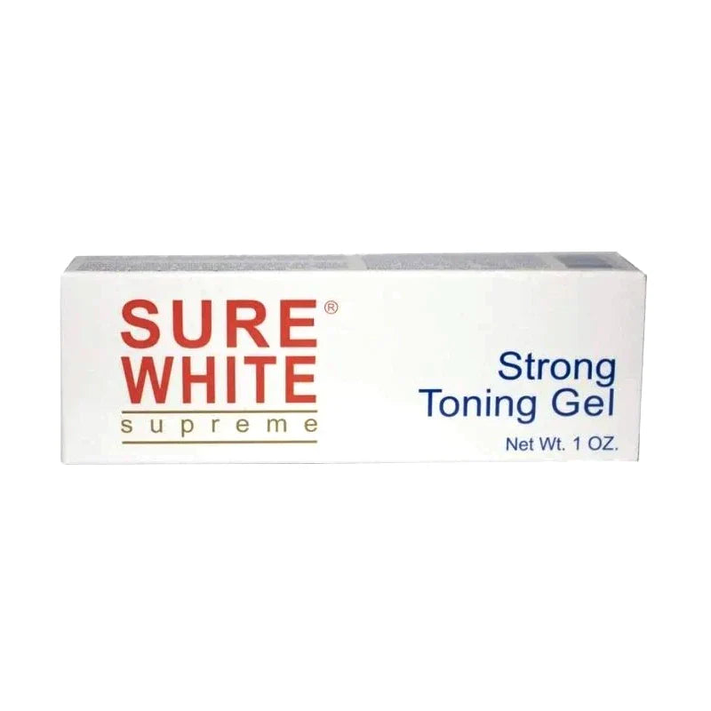 Sure White Strong Toning Gel 1 oz